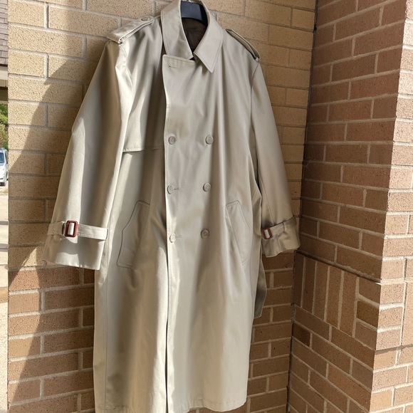 Men’s Coat Vintage Misty Harbor Trench 46 - Picture 3 of 16